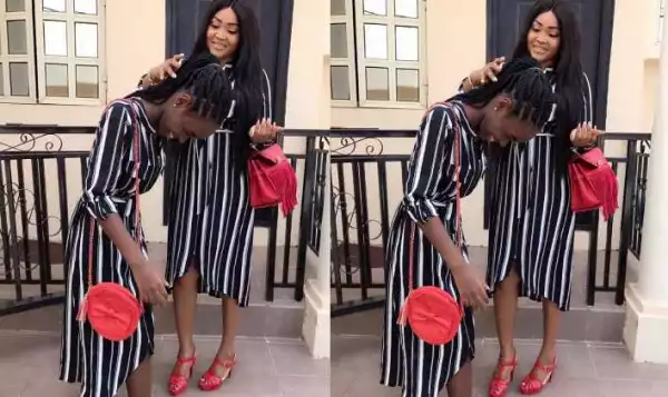 Mercy Aigbe And Daughter rock Matching Outfit ( In New Photo)